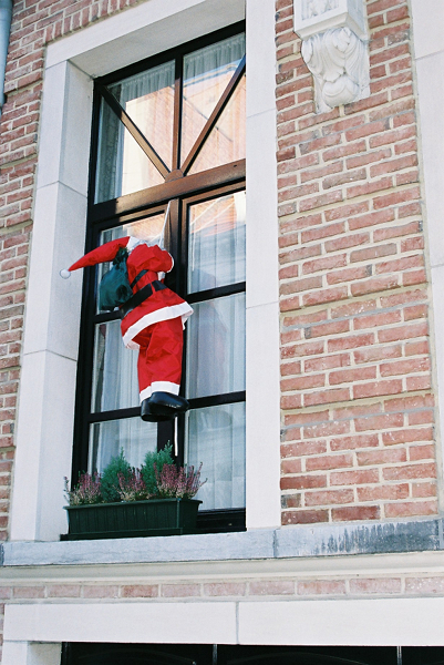 o Papai Noel como 'turista de fachada'!!